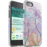 For Apple iPhone SE 5G (2022)/SE (2020)/8/7 Case Tough Protective Cover Watercolor Floral | iCoverLover Australia
