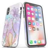 For iPhone XS Max Case Tough Protective Cover Watercolor Floral | iCoverLover Australia