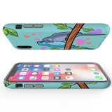 For iPhone XS & X Case Tough Protective Cover Birds In Love | iCoverLover Australia