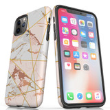 For iPhone 11 Pro Case Tough Protective Cover Marble Patterned | iCoverLover Australia