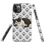 For iPhone 11 Pro Case Tough Protective Cover Tuxedo Cat | iCoverLover Australia