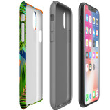 For iPhone XS & X Case Tough Protective Cover Leaves | iCoverLover Australia