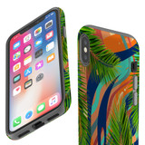 For iPhone XS & X Case Tough Protective Cover Leaves | iCoverLover Australia