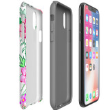 For iPhone XS Max Case Tough Protective Cover Floral Garden | iCoverLover Australia