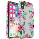 For iPhone XS Max Case Tough Protective Cover Floral Garden | iCoverLover Australia