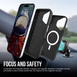 iCoverLover For iPhone 17 Case Compatible with MagSafe Tough Black + 2X Screen Protectors | iCoverLover Australia