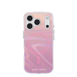 iPhone 17 Pro Case-Mate Peach Bubble Iridescent Case - MagSafe Compatible