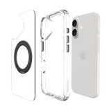iCoverLover For iPhone 17 Clear Case Compatible with MagSafe Ring Kickstand | iCoverLover Australia