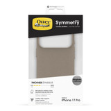 For iPhone 17 Pro OtterBox Symmetry Compatible with MagSafe Cactus Leather Case with Camera Control Beige | iCoverLover Australia