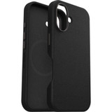 For iPhone 16 Case OtterBox Symmetry Cactus Leather Compatible with MagSafe Cover, Noir Ash | iCoverLover Australia
