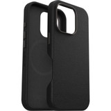 For iPhone 16 Pro Case OtterBox Symmetry Cactus Leather Compatible with MagSafe Cover, Noir Ash | iCoverLover Australia