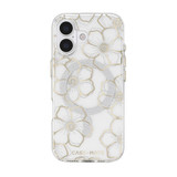 For iPhone 17 Case-Mate Floral Gems Compatible with MagSafe Cover Gold | iCoverLover Australia