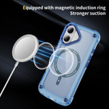 For iPhone 17 MagSafe Compatible Case - Protective, Shockproof Cover & Camera Lens Protection, Clear Blue | iCoverLover Australia