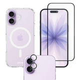 For iPhone 17 EFM 3-in-1 Case  Screen Armour and Camera Lens Armour Bundle Clear | iCoverLover Australia