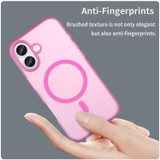 For iPhone 17 MagSafe Compatible Case - Frosted Finish, Protective Cover, Pink | iCoverLover Australia