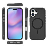 For iPhone 17 Rugged MagSafe Compatible Case - Heavy-Duty Shockproof Protection, Black | iCoverLover Australia