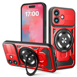 For iPhone 17 MagSafe Compatible Case - Rotating Kickstand Protective Cover, Red | iCoverLover Australia