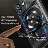 For iPhone 17 MagSafe Compatible Case - Rotating Kickstand Protective Cover, Rose Gold | iCoverLover Australia