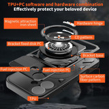 For iPhone 17 MagSafe Compatible Case - Rotating Kickstand Protective Cover, Grey | iCoverLover Australia