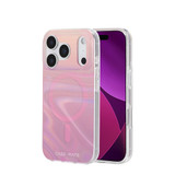 For iPhone 17 Pro Case-Mate Peach Bubble Compatible with MagSafe Cover Iridescent | iCoverLover Australia