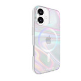 For iPhone 16 Case-Mate Soap Bubble Compatible with MagSafe Cover, Iridescent | iCoverLover Australia