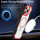 For iPhone 16 Pro Max Case, Clear Acrylic with Lens Holder, Compatible with MagSafe Cover, Purple | iCoverLover Australia