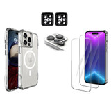 iCoverLover For iPhone 16 Pro Max Case Compatible with MagSafe + [2-Pack] Screen + [2-Pack] Camera Lens Protectors | iCoverLover Australia
