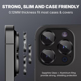 iCoverLover [2-Pack] For iPhone 16 Pro Max Camera Lens Protectors with Locator Black | iCoverLover Australia