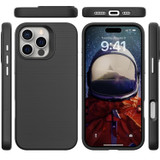 iCoverLover For iPhone 16 Pro Case Compatible with MagSafe Shockproof Cover Black | iCoverLover Australia