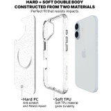 iCoverLover For iPhone 16 Plus Case Compatible with MagSafe Glitter Cover Clear | iCoverLover Australia