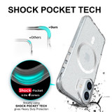 iCoverLover For iPhone 16 Plus Case Compatible with MagSafe Glitter Cover Clear | iCoverLover Australia