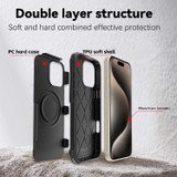 For iPhone 16 Pro Max Case, 3-Layer MagSafe Compatible Protective Cover, Black | iCoverLover Australia