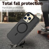 For iPhone 16 Pro Max Case, 3-Layer MagSafe Compatible Protective Cover, Black | iCoverLover Australia