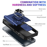 For iPhone 16 Plus Case, Protective Camera Shield, Card Slot Armour Cover, Purple | iCoverLover Australia