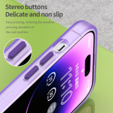 For iPhone 16 Pro Case, Frosted Translucent MagSafe Compatible Cover, Dark Purple | iCoverLover Australia