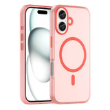 For iPhone 16 Plus Case, Frosted Translucent MagSafe Compatible Cover, Red | iCoverLover Australia