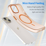 For iPhone 16 Plus Case, Frosted Translucent MagSafe Compatible Cover, Orange | iCoverLover Australia