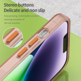 For iPhone 16 Plus Case, Frosted Translucent MagSafe Compatible Cover, Orange | iCoverLover Australia