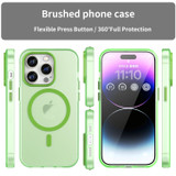 For iPhone 16 Pro Max Case, Frosted Translucent MagSafe Compatible Cover, Green | iCoverLover Australia