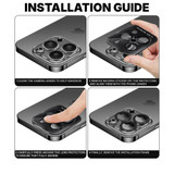 iCoverLover [2-Pack] For iPhone 16 Plus Camera Lens Protectors with Locator Black | iCoverLover Australia