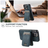 For iPhone 15 Case Elegant Detachable Compatible with MagSafe Wallet Cover Black | iCoverLover Australia