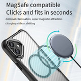 For iPhone 16 Plus Case, Carbon Textured MagSafe Compatible Cover,Purple | iCoverLover Australia