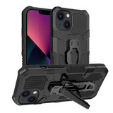 For iPhone 15 Case, Tough Protective Cover, Holder Clip, Black | iCoverLover Australia