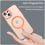 For iPhone 16 Case, Frosted Translucent MagSafe Compatible Cover, Orange | iCoverLover Australia