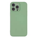 For iPhone 15 Pro Max Case, Silicone Soft Cover, Wrist Strap, Matcha Green | iCoverLover Australia