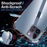 For iPhone 15 Pro Case, Clear TPU, Light, Shockproof Protective Cover | iCoverLover Australia