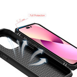 For iPhone 15 Pro Case, Tough, Protective, Slide Camera Cover, Magnetic Ring Holder, Black | iCoverLover Australia