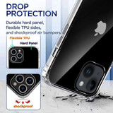 For iPhone 15 Plus Case, Clear Acrylic, Light, Protective Cover | iCoverLover Australia