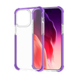 For iPhone 15 Pro Max Case, TPU+Acrylic Durable Shockproof Four-corner Airbag Protective Cover, Purple | iCoverLover Australia
