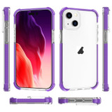 For iPhone 15 Plus Case, TPU+Acrylic Durable Shockproof Four-corner Airbag Protective Cover, Purple | iCoverLover Australia